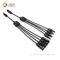 Y-4 Solar Panel Connector Parallel Adapter Cable with Male and Female Plugs